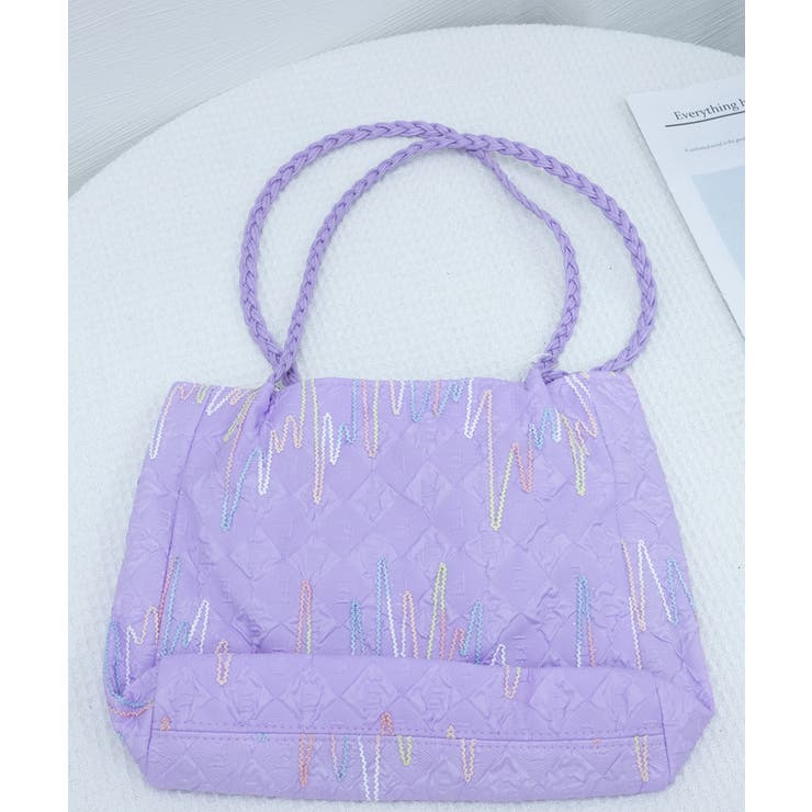 スカーフ付き 大容量トートバッグ 韓国風 | Miniministore | 詳細画像14 