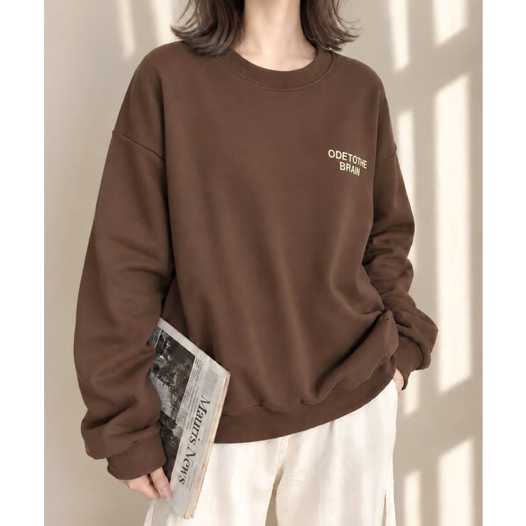 ブラウン | トレーナー レディース トップス | Miniministore