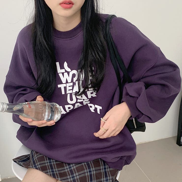 トレーナー レディース 裏起毛 韓国 風 品番 Ii Miniministore ミニミニストア のレディースファッション通販 Shoplist ショップリスト