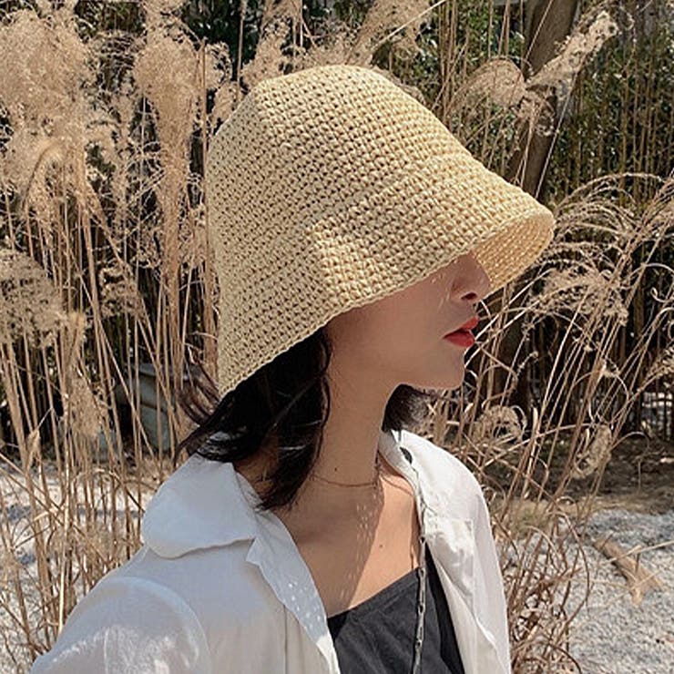 ベージュ | ハット ペーパー帽子 春夏 紫外線対策 | Miniministore