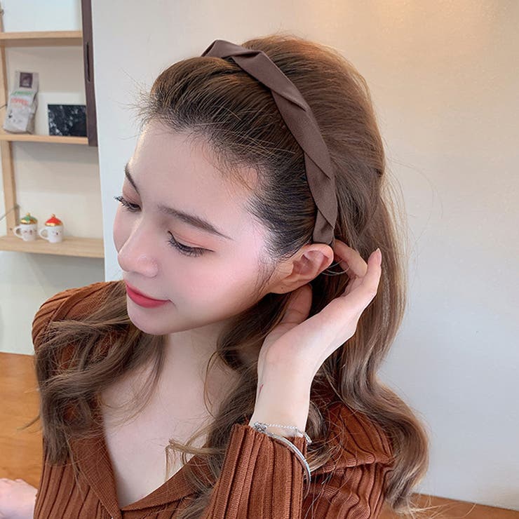 カチューシャ ツイスト ヘアアクセサリー