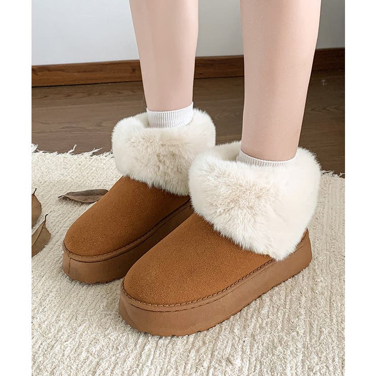 ムートンブーツ 厚底 ファーブーツ  秋冬[品番：II000012029]｜Miniministore（ミニミニストア）のレディースファッション通販｜SHOPLIST（ショップリスト）