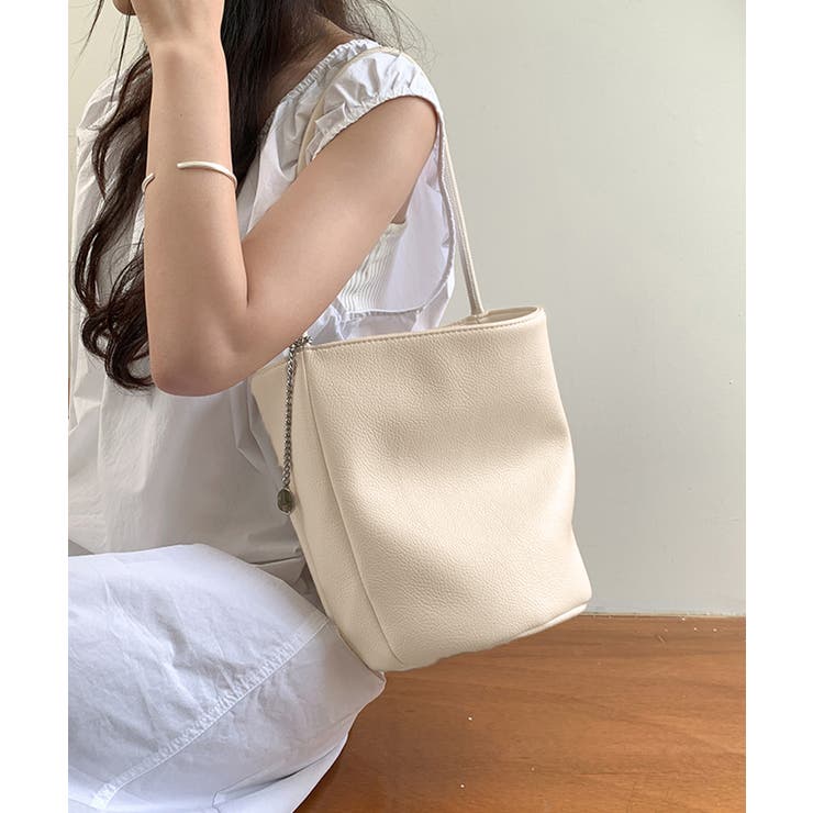 アイボリー | バケットバッグ レディース 縦型 | Miniministore