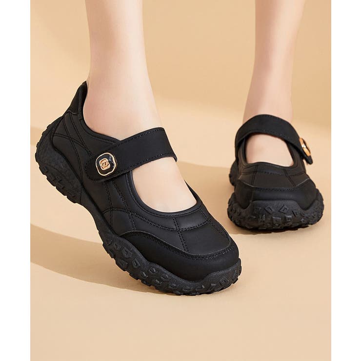 ブラック系2*甲レザー | 厚底メッシュスニーカー 通気性 軽量 | Miniministore