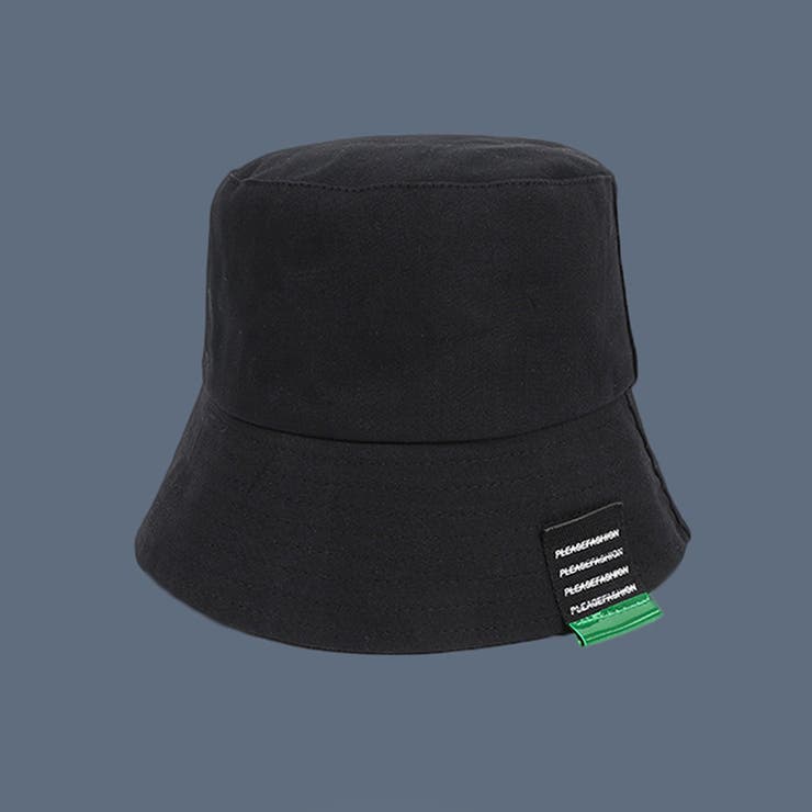 バケットハット ブラック 帽子　ハット 小顔 紫外線  韓国 AZ-162
