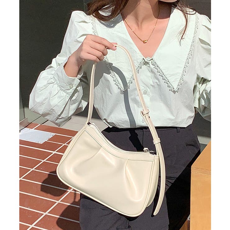 アイボリー | ハンドバッグ レディース 肩掛け 韓国風 | Miniministore