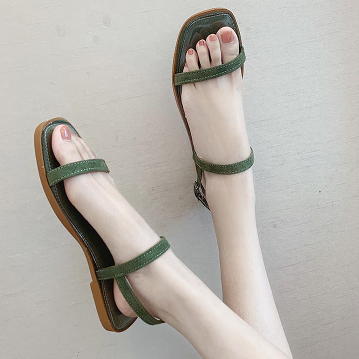 サンダル レディース おしゃれ ぺたんこ フラット 歩きやすい 履きやすい 品番 Ii Miniministore ミニミニストア のレディースファッション通販 Shoplist ショップリスト