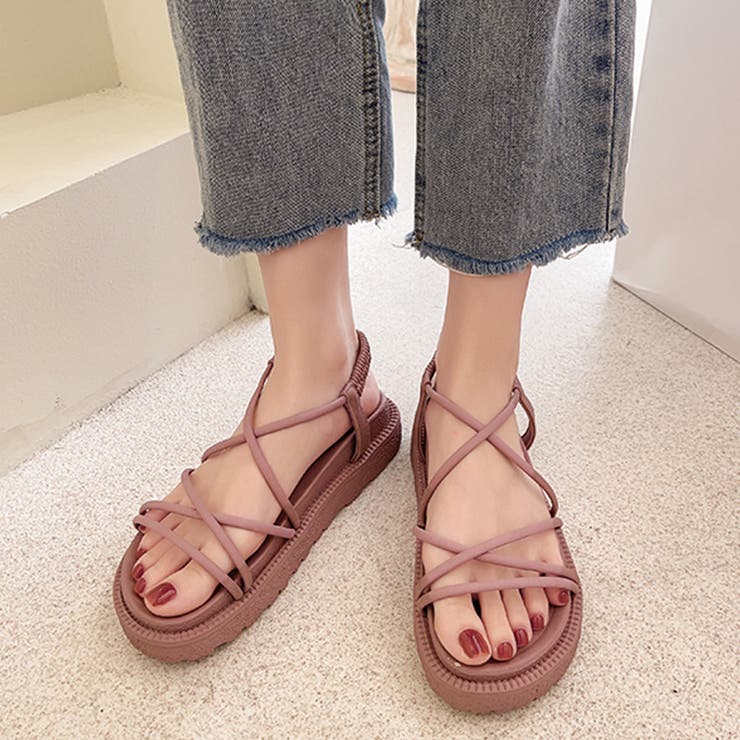 ピンク | サンダル レディース 夏 | Miniministore