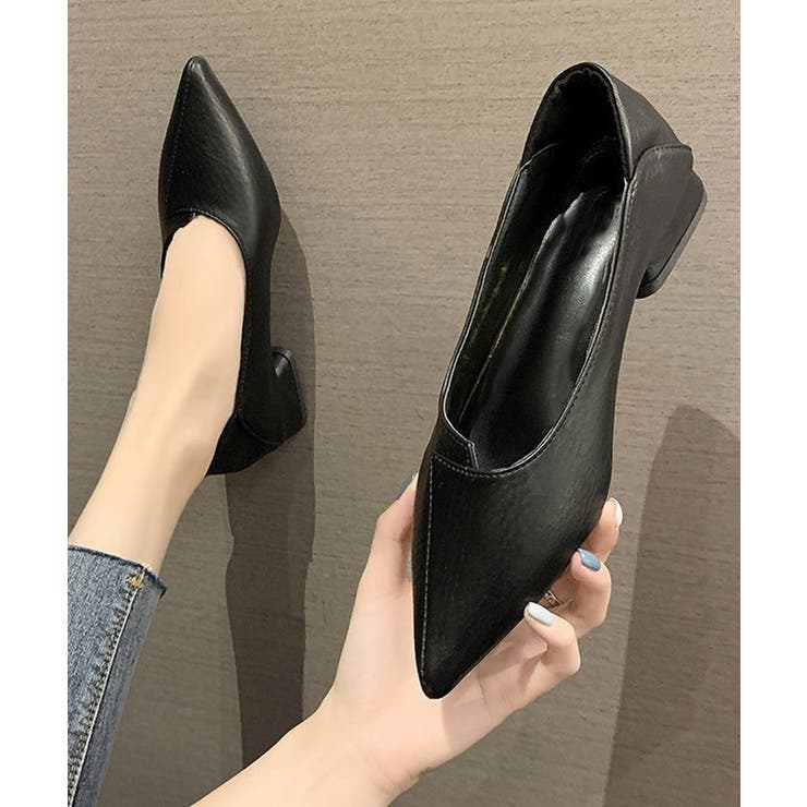 ブラック | レディース ポインテッドトゥ フェミニン | SUNSHINE CLOSET