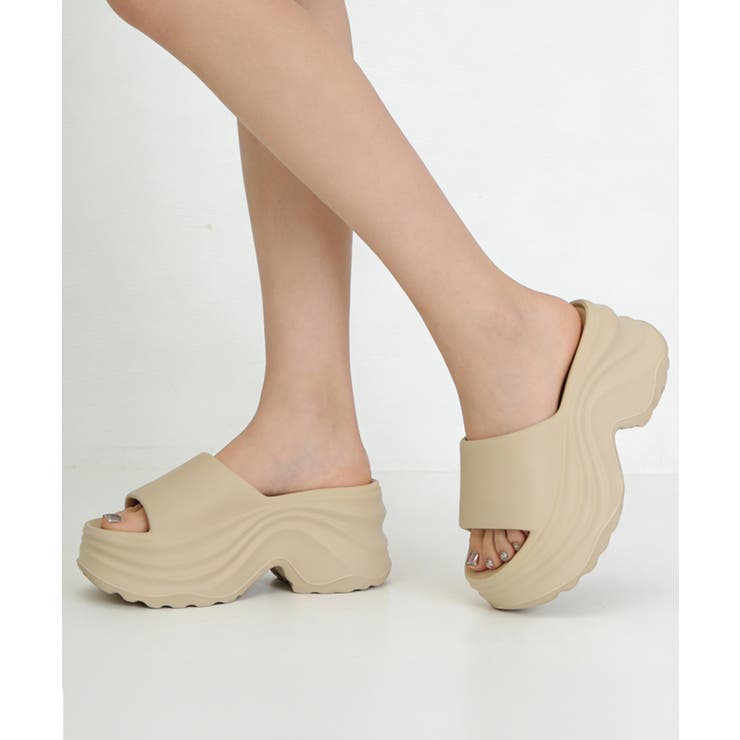 ベージュ | レディースシューズ 美脚サンダル 楽ちん | SUNSHINE CLOSET