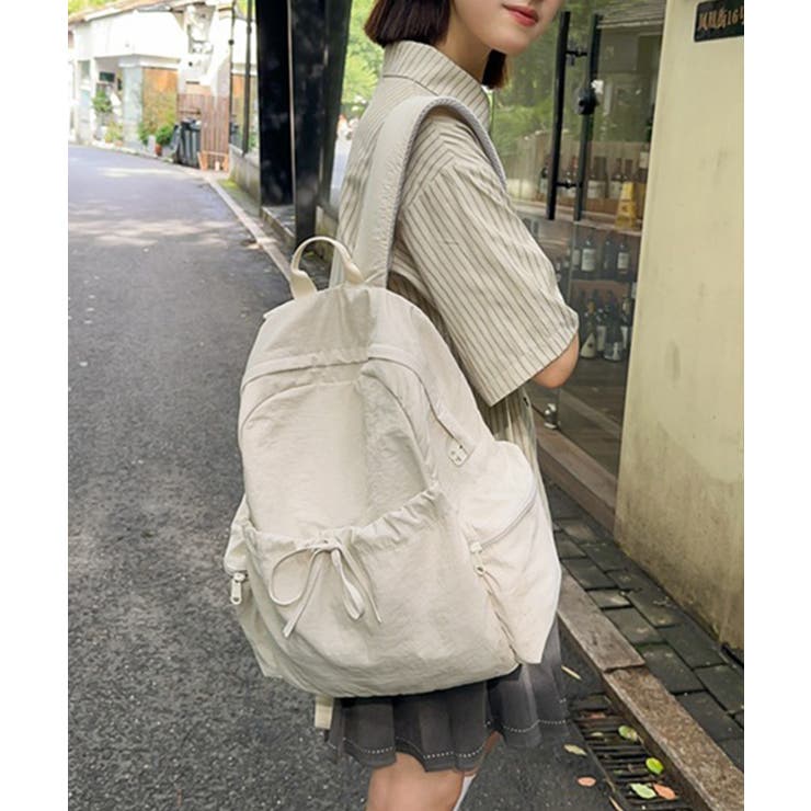 テンダーロイン　BACK PACK DUCK バックパック　ベージュ　 リュック セール】フロントファスナー バックパック（バックパック