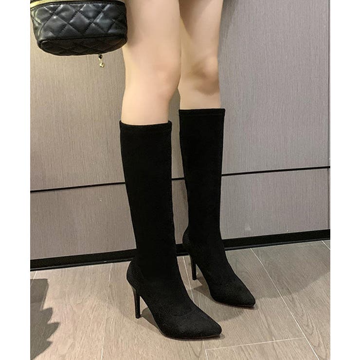 ブラック | ロングブーツ ニーハイブーツ レディース | SUNSHINE CLOSET
