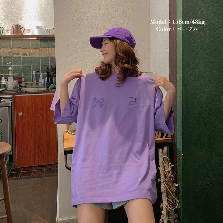 ロゴTシャツ レディース 韓国 春夏 | Miniministore | 詳細画像12 