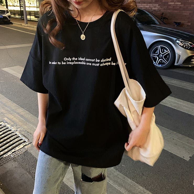 Tシャツ レディース 春夏 半袖 ロゴ | Miniministore | 詳細画像4 