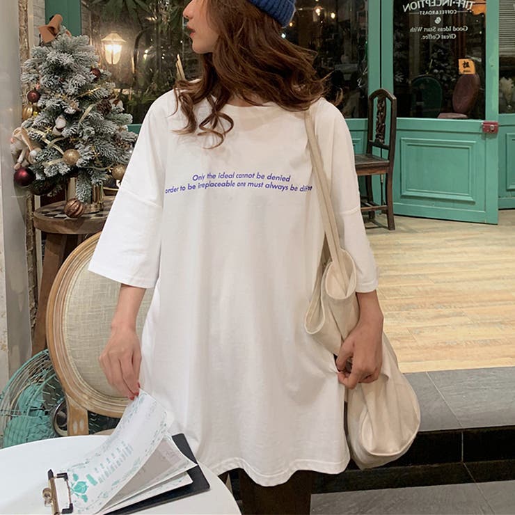 Tシャツ レディース 春夏 半袖 ロゴ | Miniministore | 詳細画像9 