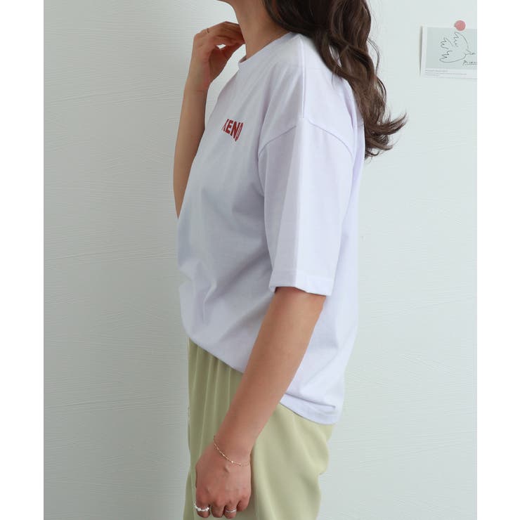 プリントTシャツ 半袖 新作 韓国風夏服 | Miniministore | 詳細画像10 