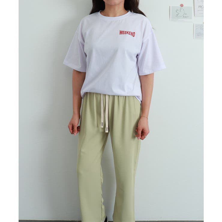 プリントTシャツ 半袖 新作 韓国風夏服 | Miniministore | 詳細画像11 