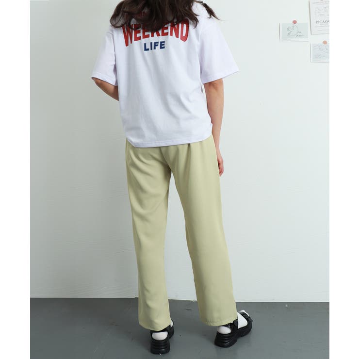 プリントTシャツ 半袖 新作 韓国風夏服 | Miniministore | 詳細画像13 