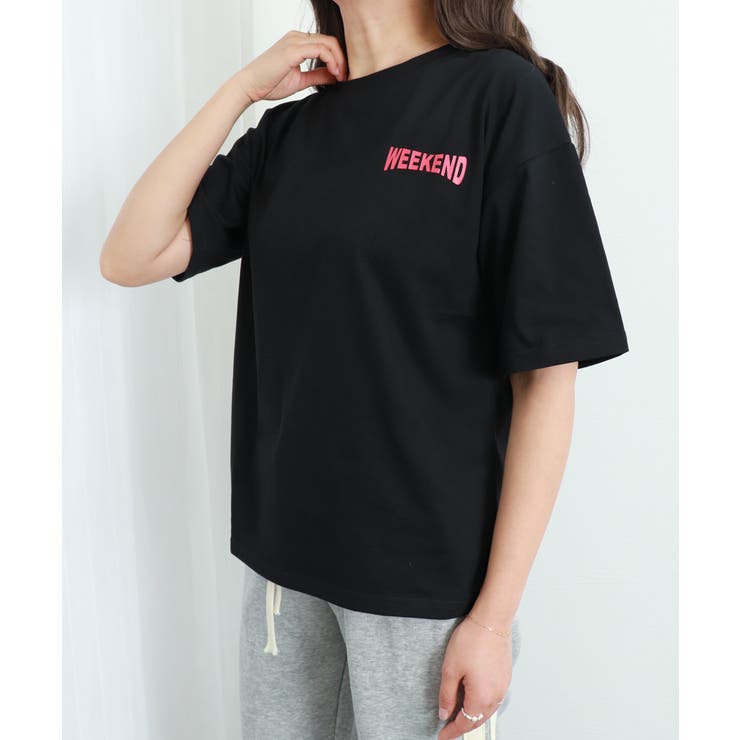 プリントTシャツ 半袖 新作 韓国風夏服 | Miniministore | 詳細画像17 