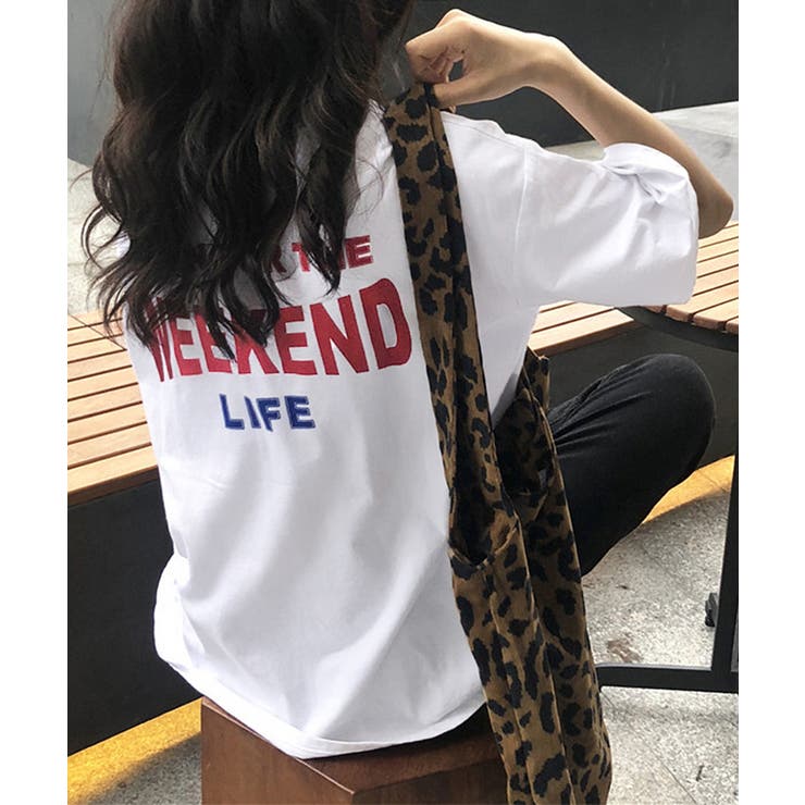 プリントTシャツ 半袖 新作 韓国風夏服 | Miniministore | 詳細画像5 