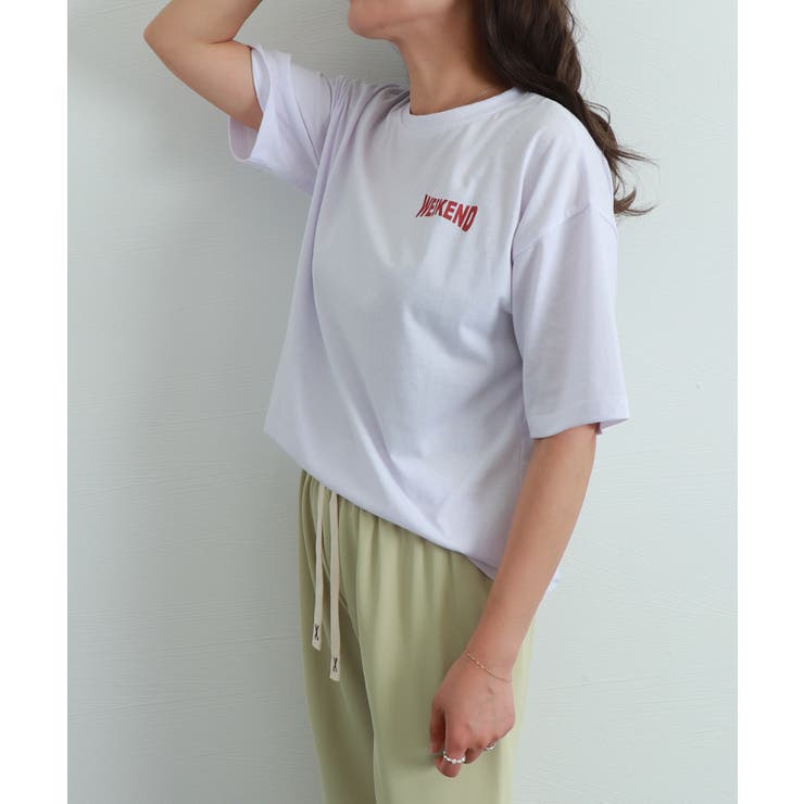 プリントTシャツ 半袖 新作 韓国風夏服 | Miniministore | 詳細画像7 