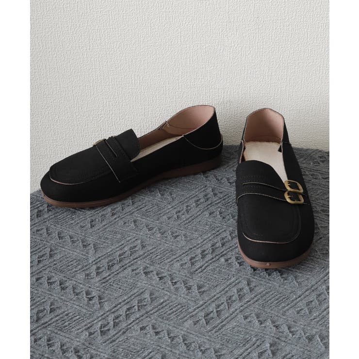 ベルト付きローファー バブーシュ 人気靴 | Miniministore | 詳細画像14 
