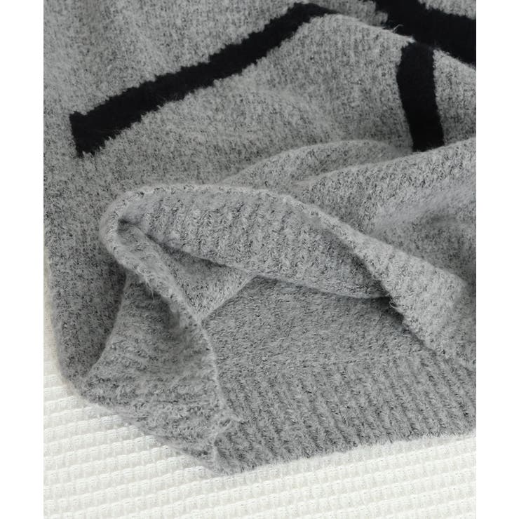 リボン柄ニット セーター プルオーバー | Miniministore | 詳細画像25 