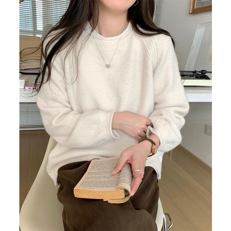 セーター レディース ボリューム袖 無地 | Miniministore | 詳細画像10 