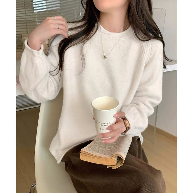 セーター レディース ボリューム袖 無地 | Miniministore | 詳細画像11 