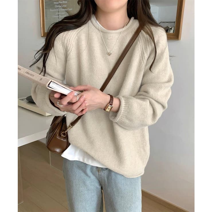 セーター レディース ボリューム袖 無地 | Miniministore | 詳細画像13 