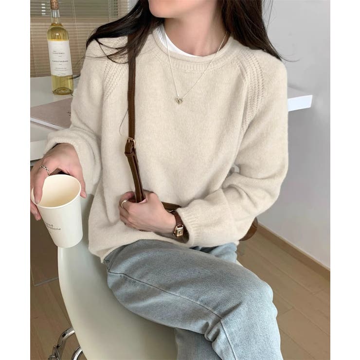 セーター レディース ボリューム袖 無地 | Miniministore | 詳細画像14 