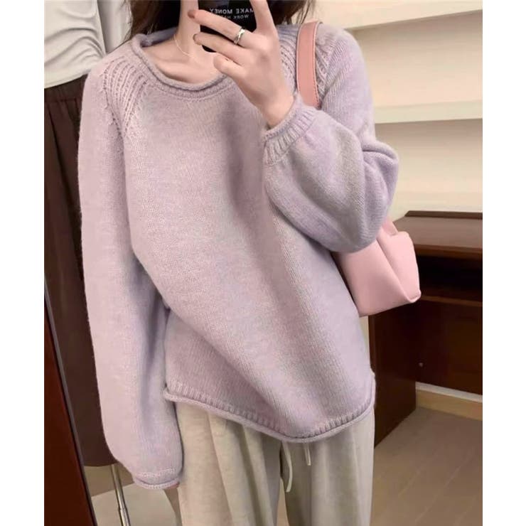 セーター レディース ボリューム袖 無地 | Miniministore | 詳細画像16 