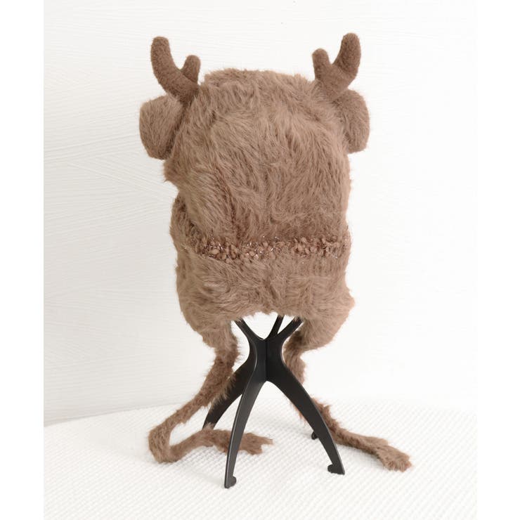 ニット帽 鹿角 くま耳 レディース 秋冬 | Miniministore | 詳細画像12 