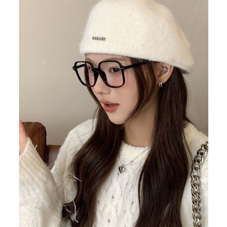 ベレー帽 起毛 英字ロゴ レディース | Miniministore | 詳細画像7 