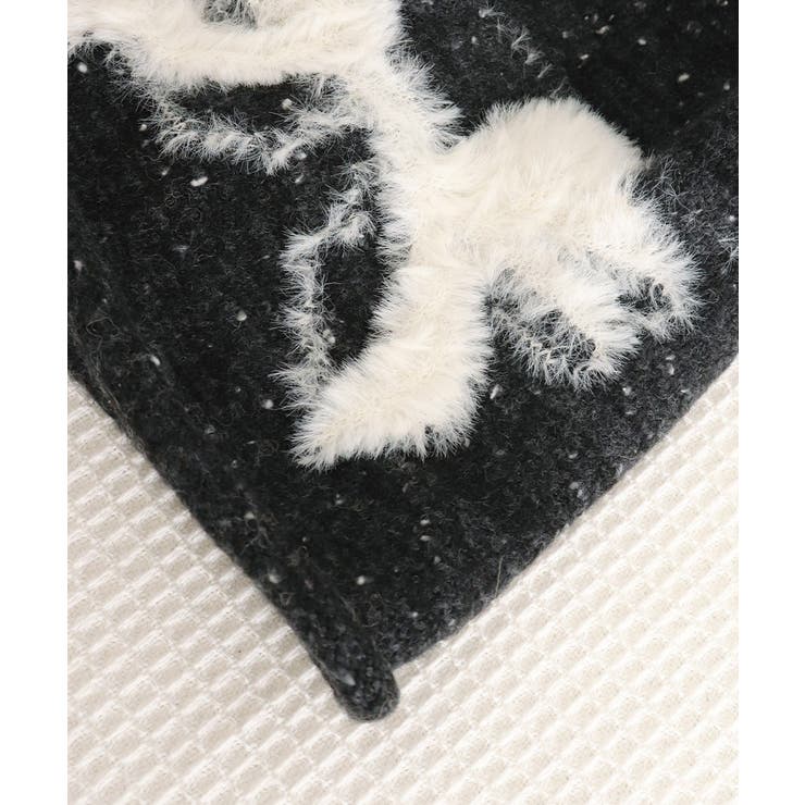 ビーニー帽 ニット帽子 リボン柄 | Miniministore | 詳細画像17 