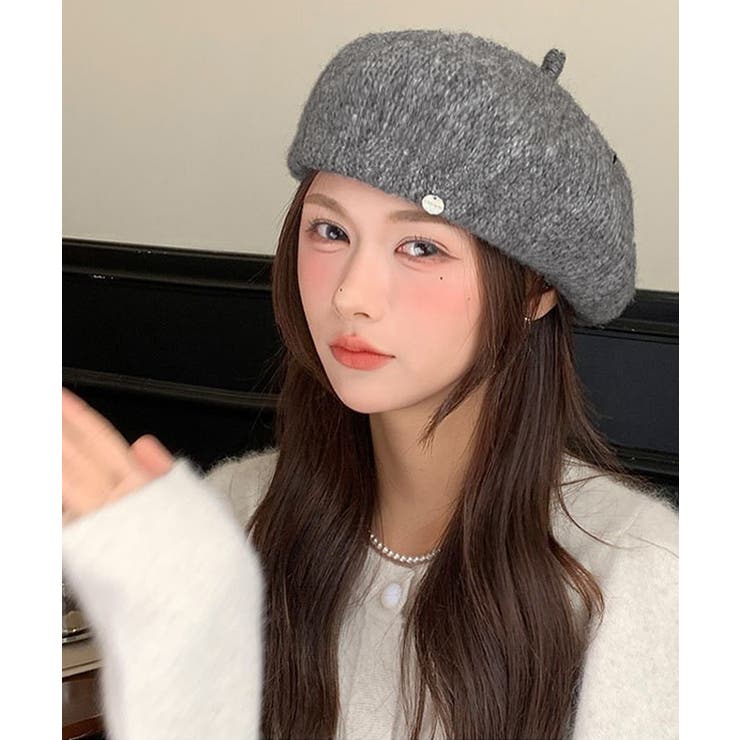 レディース ベレー帽 秋冬 飾り | Miniministore | 詳細画像9 