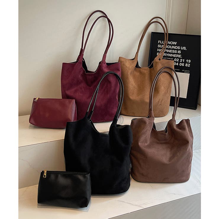 美品】 SLOW ボーノ 巾着型 バッグ ブラッグ レザー ターンロック