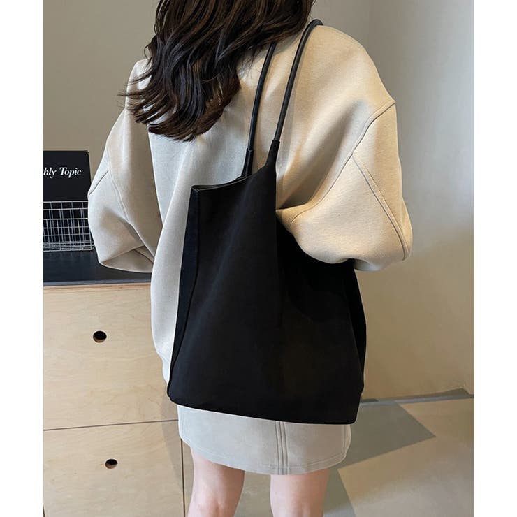 トートバッグ 肩掛けバッグ ポーチ付秋冬 | Miniministore | 詳細画像11 