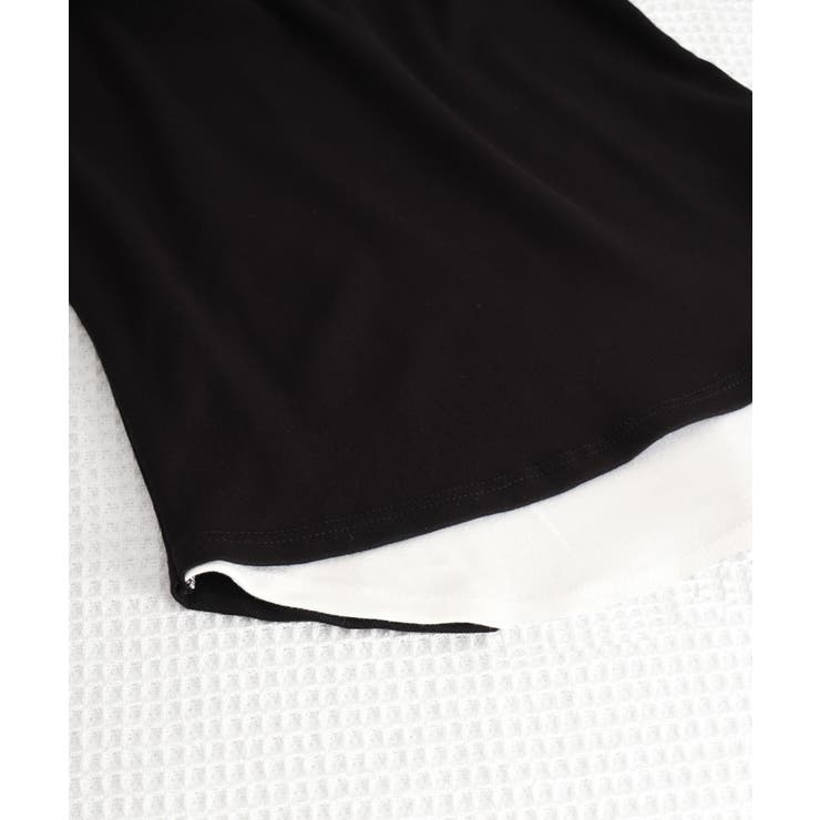 長袖Ｔシャツ フェイクレイヤード 着やせ | Miniministore | 詳細画像21 