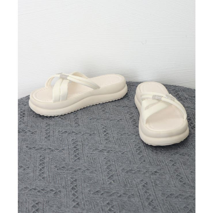 厚底サンダル ミュールサンダル 美脚夏靴 | Miniministore | 詳細画像16 