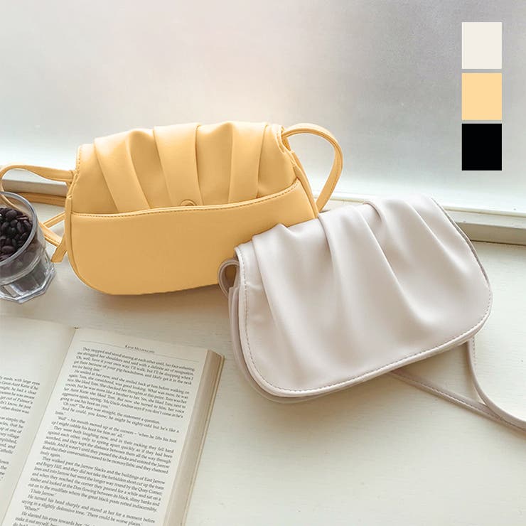 ショルダーバッグ PUプリーツ 斜めがけ | Miniministore | 詳細画像1 