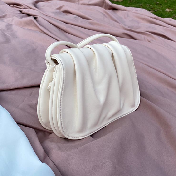 ショルダーバッグ PUプリーツ 斜めがけ | Miniministore | 詳細画像16 