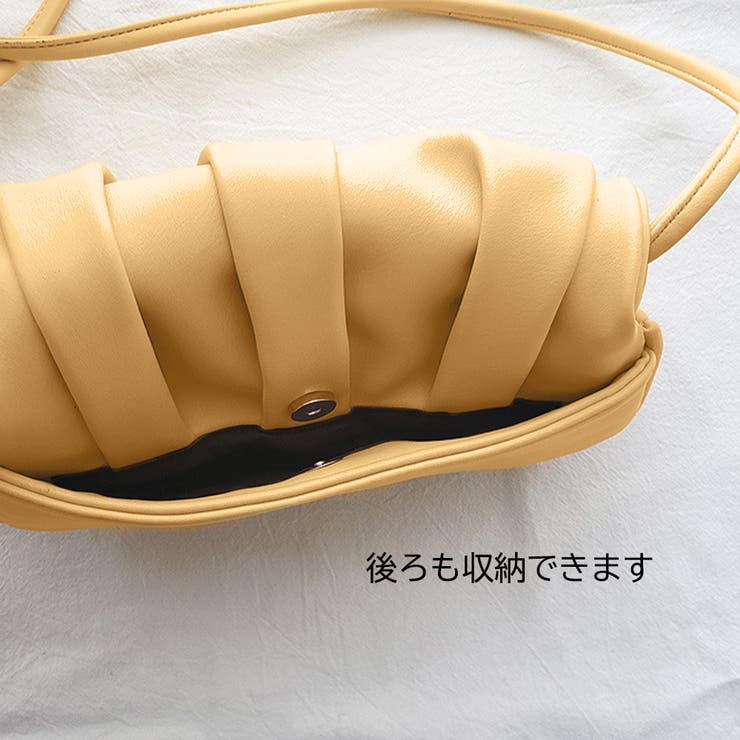 ショルダーバッグ PUプリーツ 斜めがけ | Miniministore | 詳細画像4 