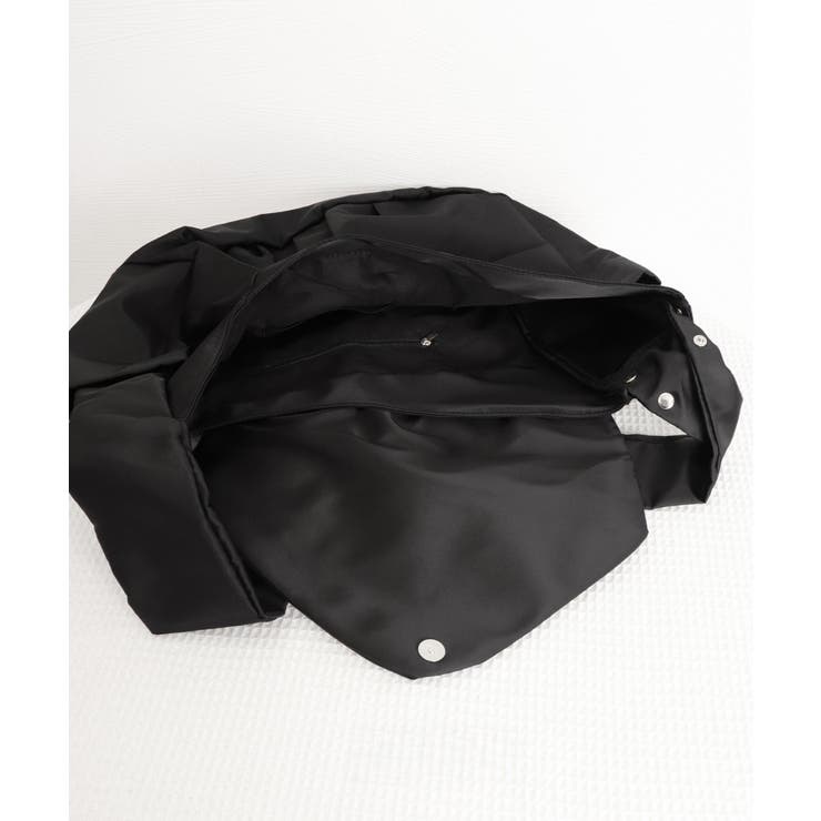 ショルダーバッグ A4大容量 ナイロン黒 | Miniministore | 詳細画像19 