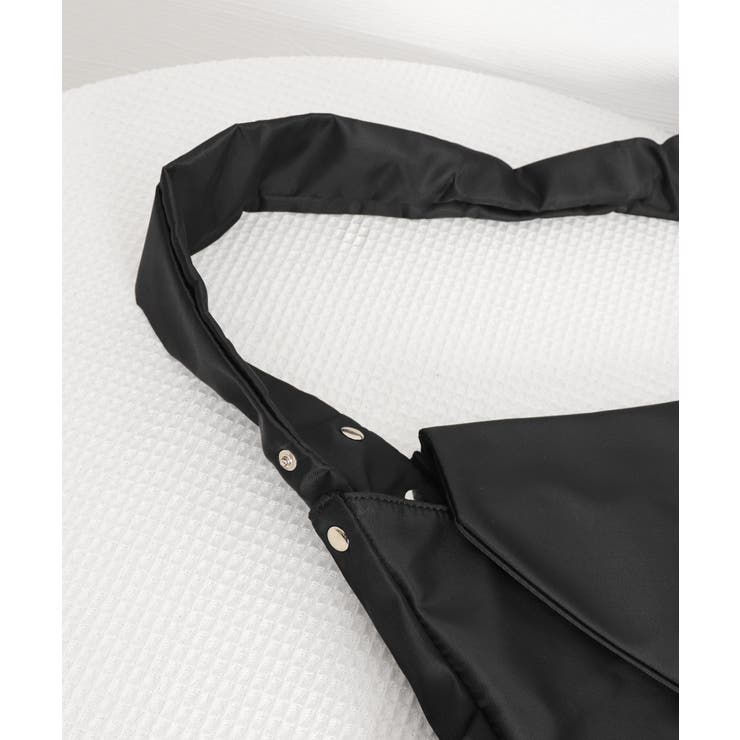 ショルダーバッグ A4大容量 ナイロン黒 | Miniministore | 詳細画像21 