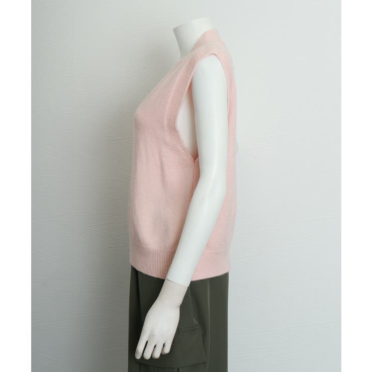 ニットベスト Vネック 重ね着 春秋冬 | Miniministore | 詳細画像23 