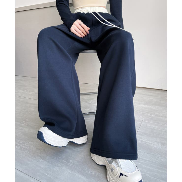 スウェットパンツ レディース セミワイド[品番:II000012119 スウェットパンツ レディース セミワイド[品番:II000012119