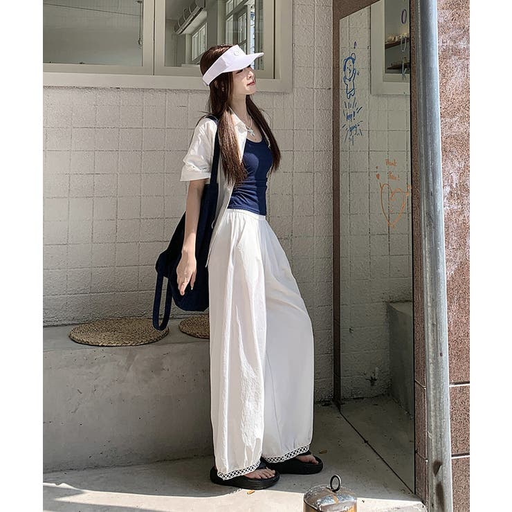 バルーンパンツ ワイドパンツ レース | Miniministore | 詳細画像11 