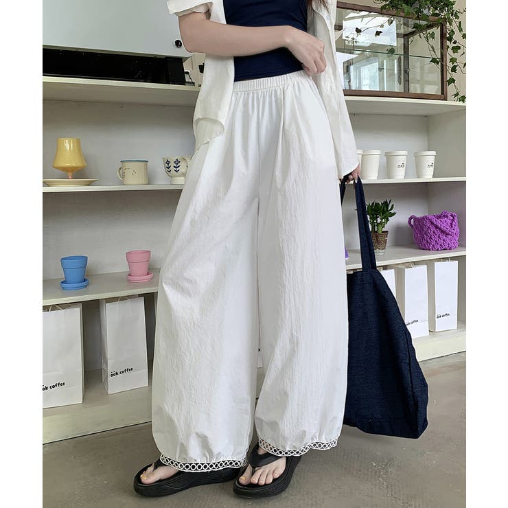 バルーンパンツ ワイドパンツ レース | Miniministore | 詳細画像13 