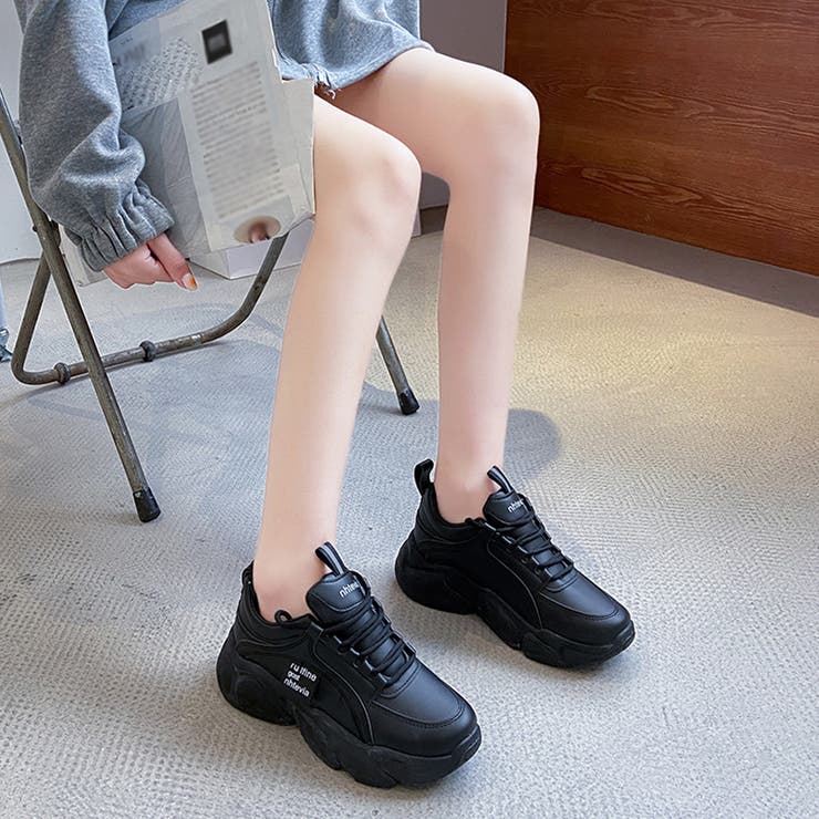 厚底スニーカー ダッドスニーカー 美脚 | Miniministore | 詳細画像11 
